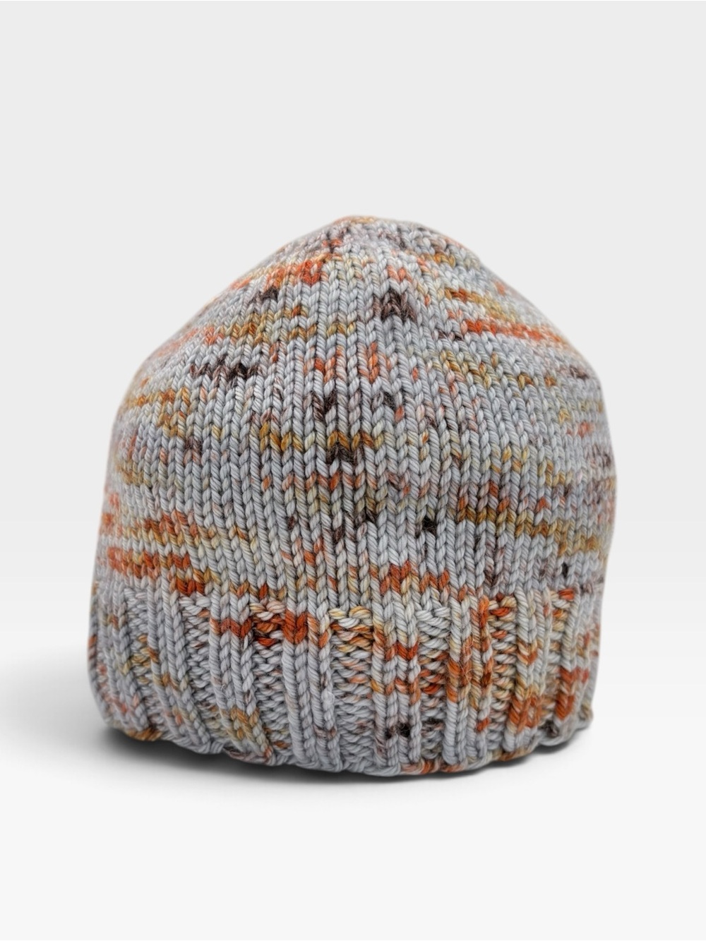 Merino Wool Child’s Hand-Knit Beanie in Malabrigo